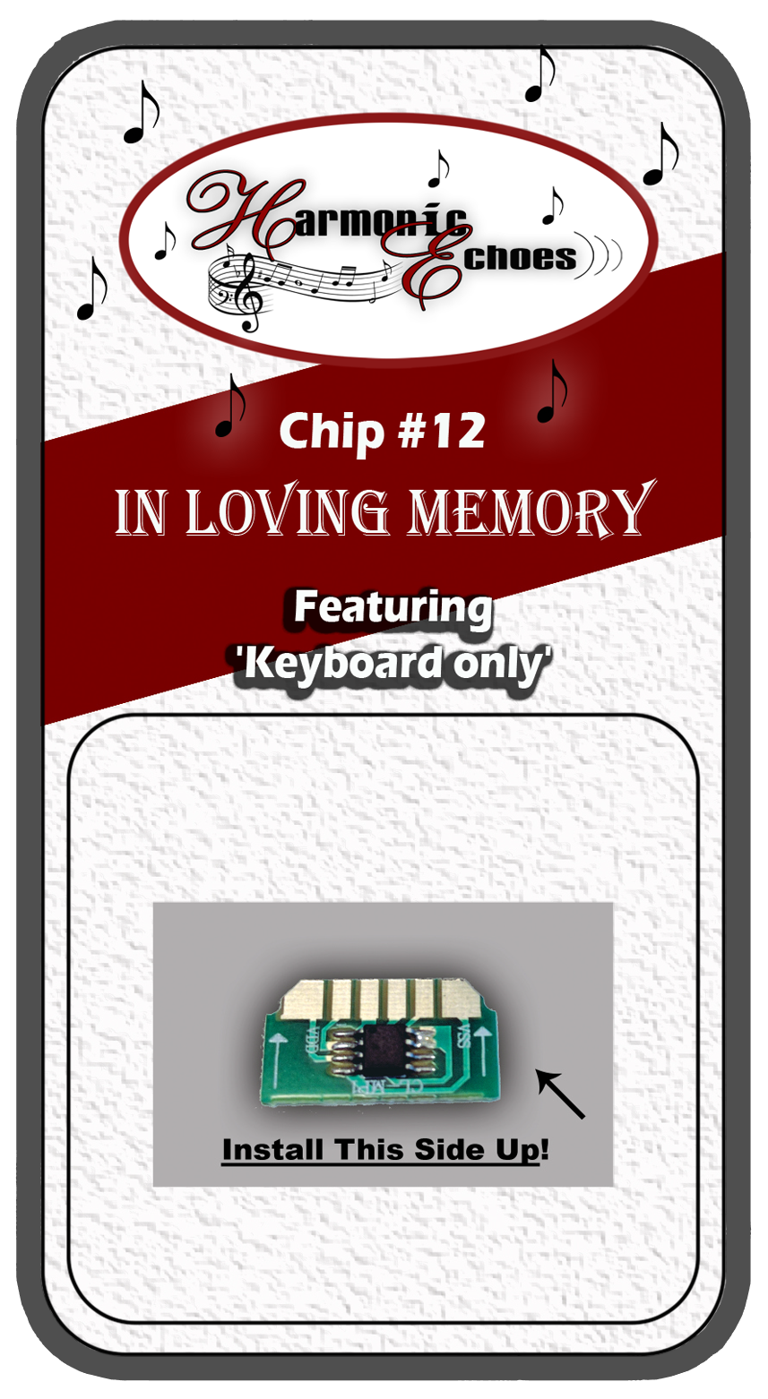 In Loving Memory Song Chip  (Item #SC-120723)