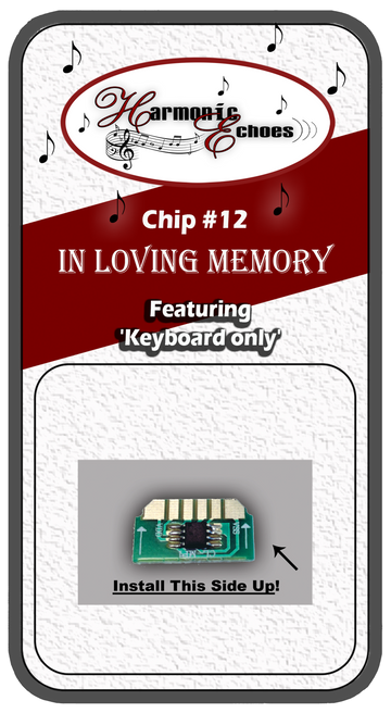 In Loving Memory Song Chip  (Item #SC-120723)