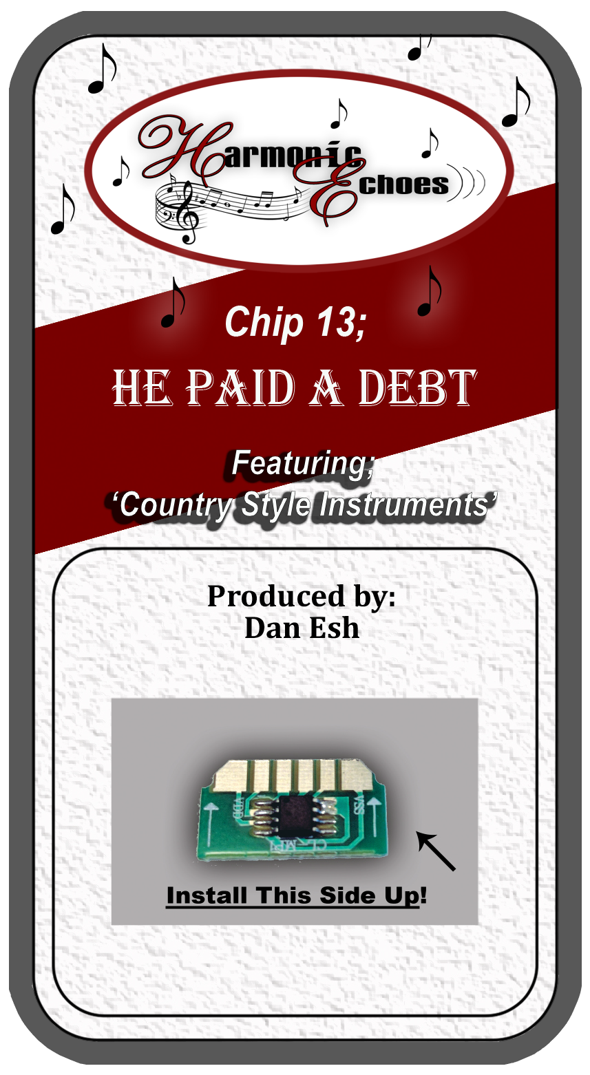 He Paid A Dept Song Chip  (Item #SC-131023)